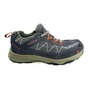 Vasque Youth Size 6 Gray Monolith UltraDry 7210 Low Hiking Shoe Orange Accent